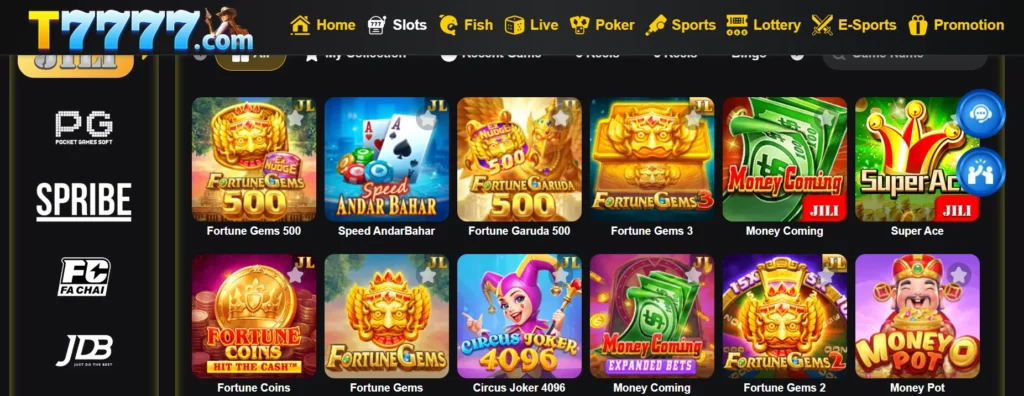 T7777 Game